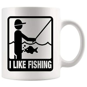 I Like Fishing Mug