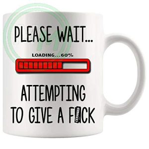 Please Wait Attempting To Give A F#ck Mug