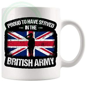 Proud To Have Served In The British Army Mug
