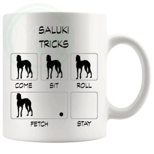 Saluki Tricks Mug Gifts For Doggy Moms And Dads