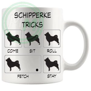 Schipperke Tricks Mug Gifts For Doggy Moms And Dads