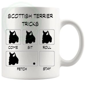 Scottish Terrier Tricks Mug Gifts For Doggy Moms And Dads