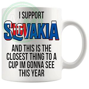 Slovakia Closest Thing To A Cup Funny Novelty Football Mug
