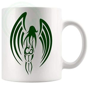 The Angel Mug in Green