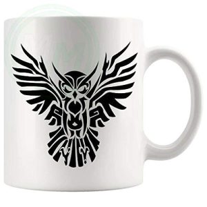 The Owl Mug in Black