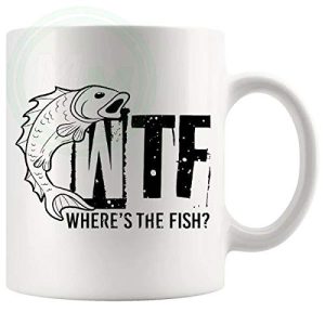 WTF Where's The Fish? Mug