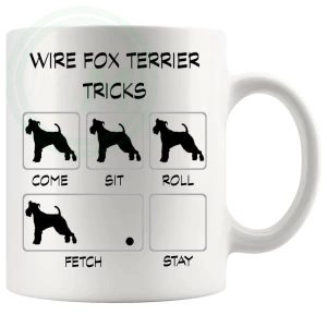 Wire Fox Terrier Tricks Mug Gifts For Doggy Moms And Dads